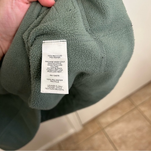 Vineyard Vines Harbor Fleece Men's Green Crewneck Sweater Size L - Picture 7 of 8